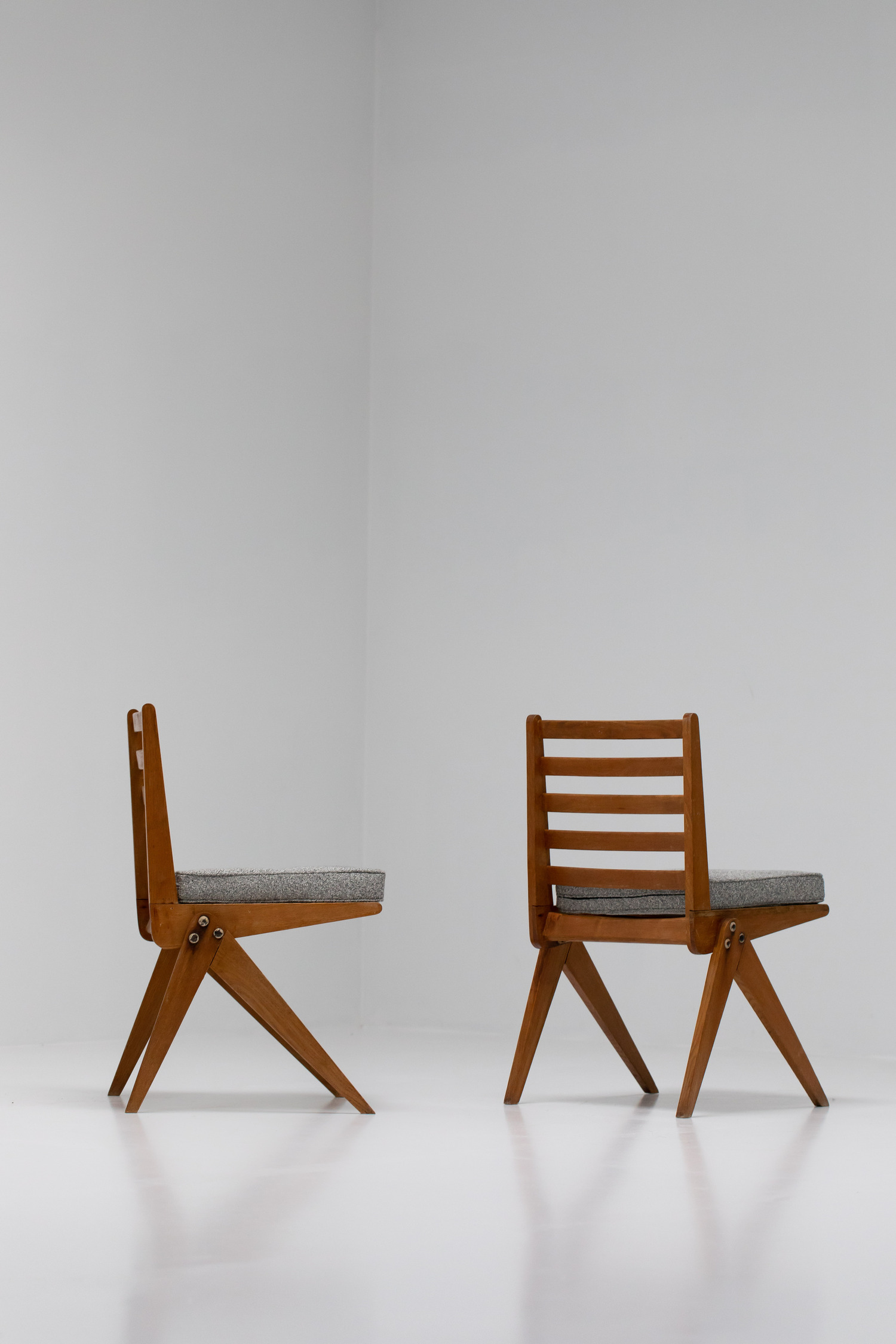 Pierre Jeanneret chairs 